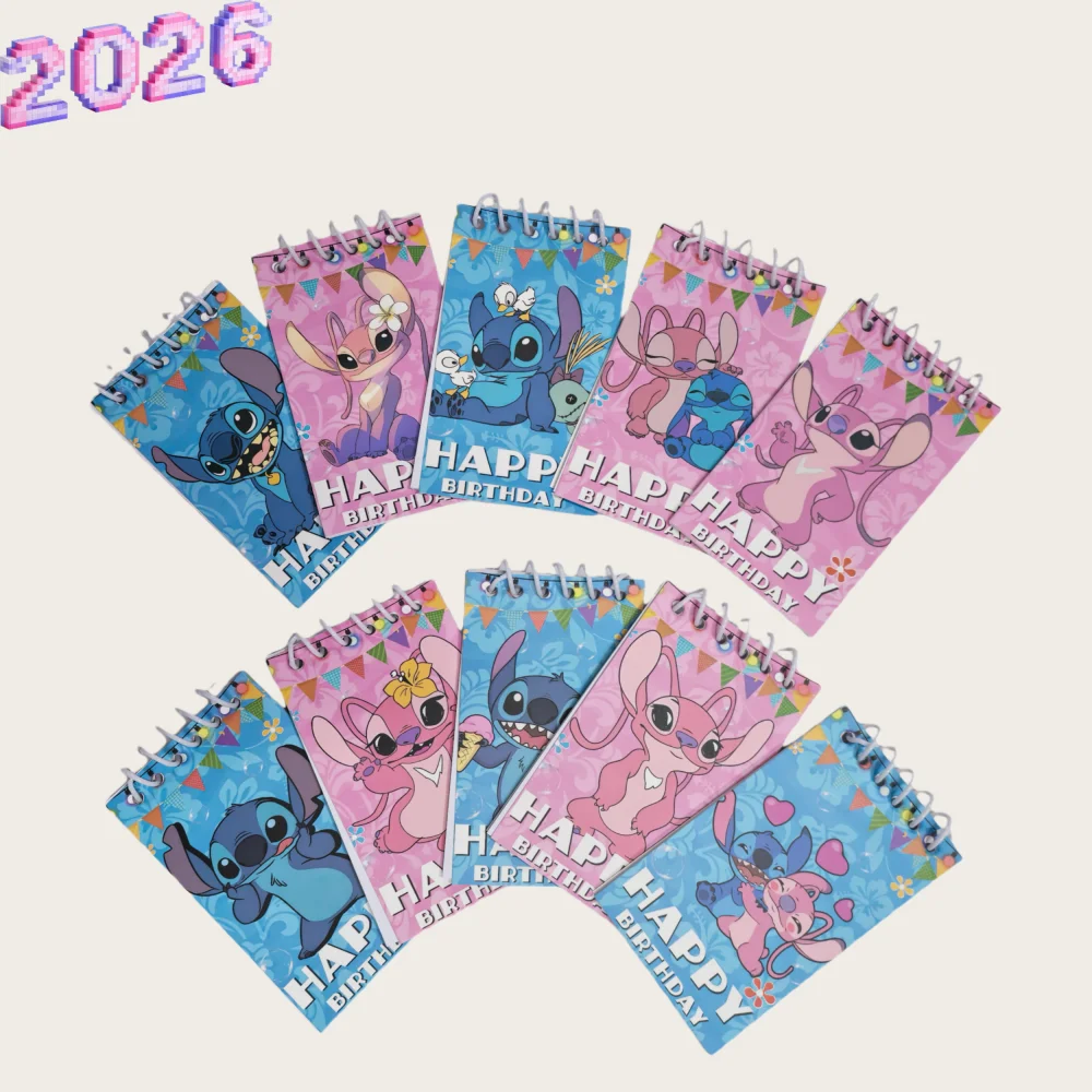 Hot 10pcs Cute Stitch Coil Notebook Children's Agenda Weekly Notepad Diary Student Study Supplies Boys Girls Disney Gift
Hot 10pcs Cute Stitch Coil Notebook Children's Agenda Weekly Notepad Diary Student Study Supplies Boys Girls Disney Gift