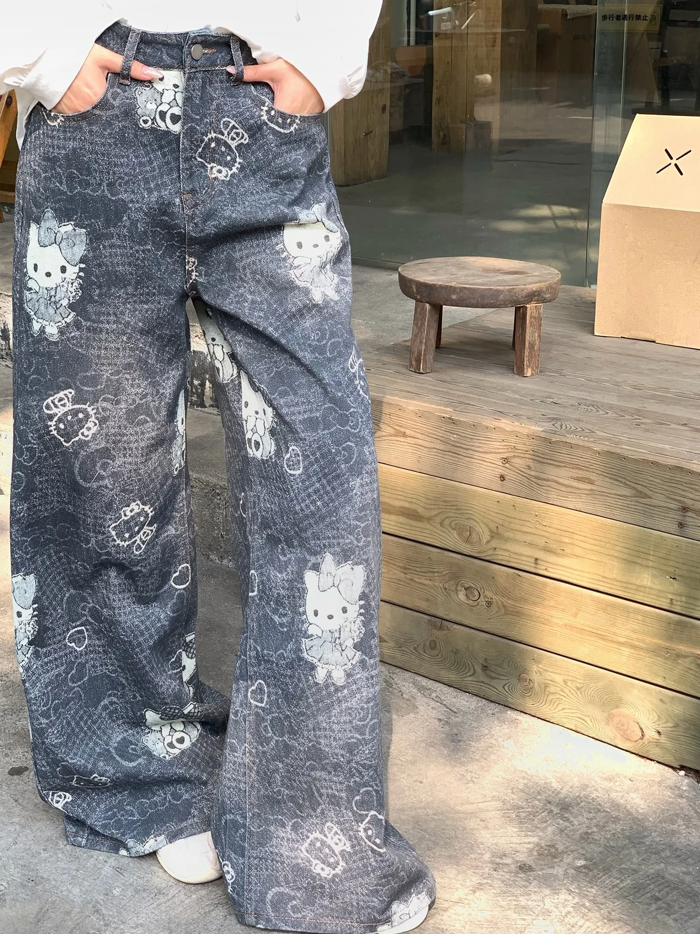 Grey Kitty Loose Straight Leg Jeans Women's Korean Style Casual Commuter Versatile Drapey Long Trousers Spring 2026
Grey Kitty Loose Straight Leg Jeans Women's Korean Style Casual Commuter Versatile Drapey Long Trousers Spring 2026