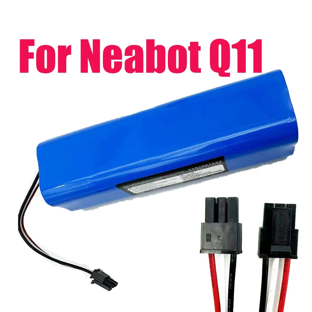 New Original 128000mAh Rechargeable Li-ion Battery for neabot Robotic vacuum cleaner Q11
New Original 128000mAh Rechargeable Li-ion Battery for neabot Robotic vacuum cleaner Q11