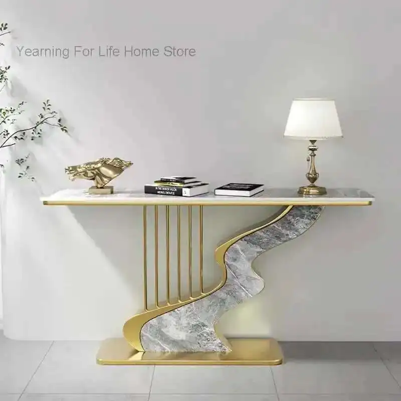 Modern Nordic Console Table Design Beauty Display Living Room Console Table Luxury Entrance Hall Woonkamer Tafel Furniture
Modern Nordic Console Table Design Beauty Display Living Room Console Table Luxury Entrance Hall Woonkamer Tafel Furniture
