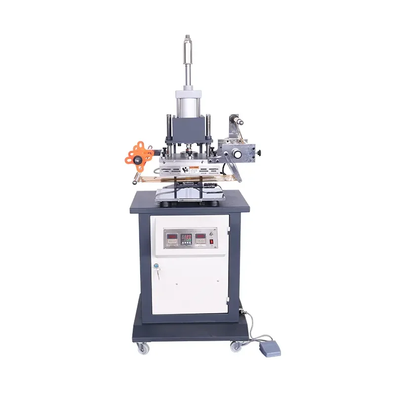 JD-210) Heavy Duty 210*260mm Stamping Area Pu Leather Large Pressure Pneumatic Hot Foil Stamping Machine
JD-210) Heavy Duty 210*260mm Stamping Area Pu Leather Large Pressure Pneumatic Hot Foil Stamping Machine