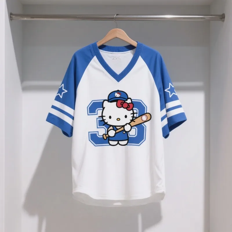 MOTO-бестселлер Hello Kitty — футболка на Aliexpress, бейсбол для взрослых — тематическая полосатая футболка
MOTO-бестселлер Hello Kitty — футболка на Aliexpress, бейсбол для взрослых — тематическая полосатая футболка