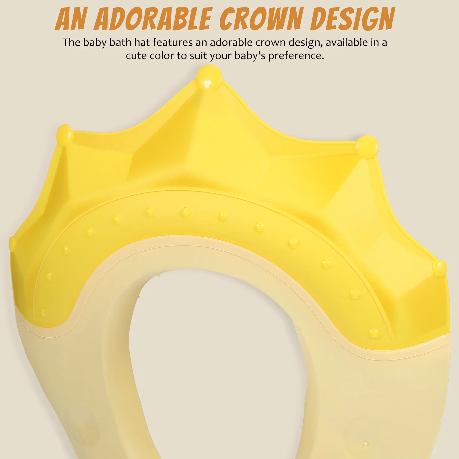 Baby Shower Cap Bath Visor Toddler Hair Washing Shield Soft Adjustable Kids Shower Comfortable Crown Design
Baby Shower Cap Bath Visor Toddler Hair Washing Shield Soft Adjustable Kids Shower Comfortable Crown Design