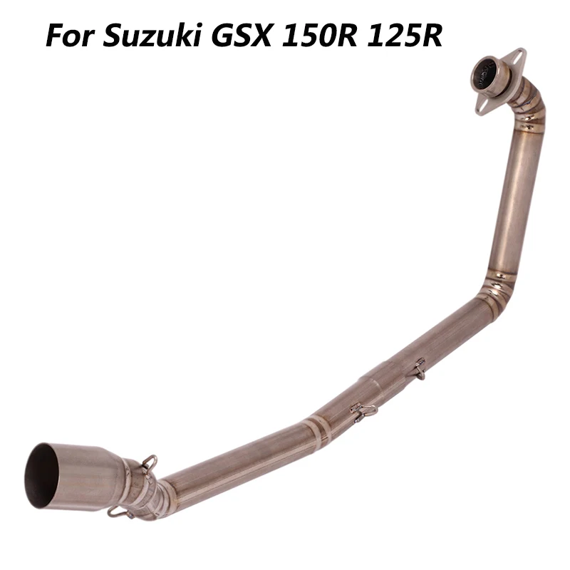 Slip On Motorcycle Front Connect Tube Head Link Pipe Titanium Alloy Exhaust System For Suzuki GSX150R 125R All Years
Slip On Motorcycle Front Connect Tube Head Link Pipe Titanium Alloy Exhaust System For Suzuki GSX150R 125R All Years