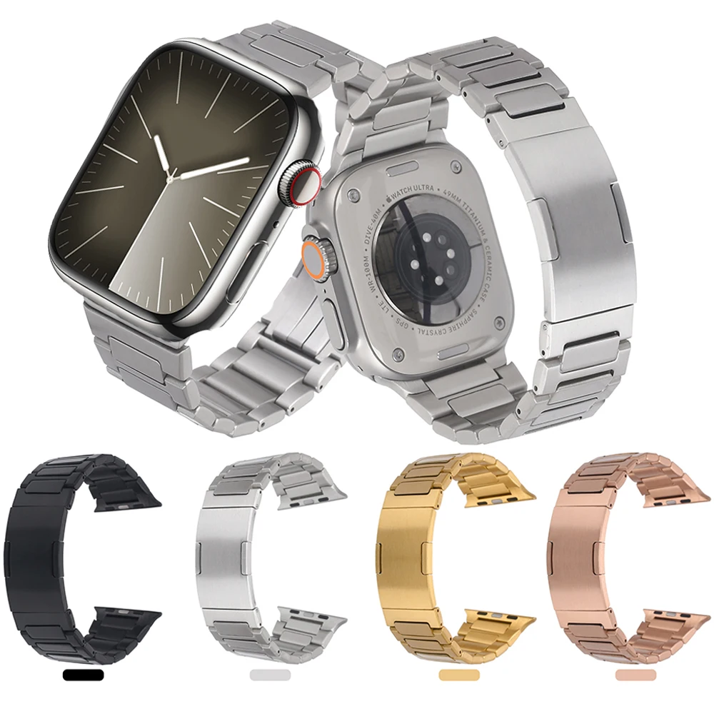 Ремешок из нержавеющей стали для Apple Watch Ultra2 Series 9 8 7 6 5 Se, браслет для iWatch 49 мм 45 мм 42 мм 40 мм 38 мм 44 мм
Ремешок из нержавеющей стали для Apple Watch Ultra2 Series 9 8 7 6 5 Se, браслет для iWatch 49 мм 45 мм 42 мм 40 мм 38 мм 44 мм