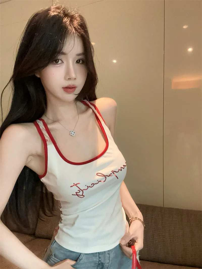 Summer New Style Slimming Print Patchwork Halter Top Women's Fashionable Versatile Design Sleeveless Shirt Korean Style Thin
Summer New Style Slimming Print Patchwork Halter Top Women's Fashionable Versatile Design Sleeveless Shirt Korean Style Thin