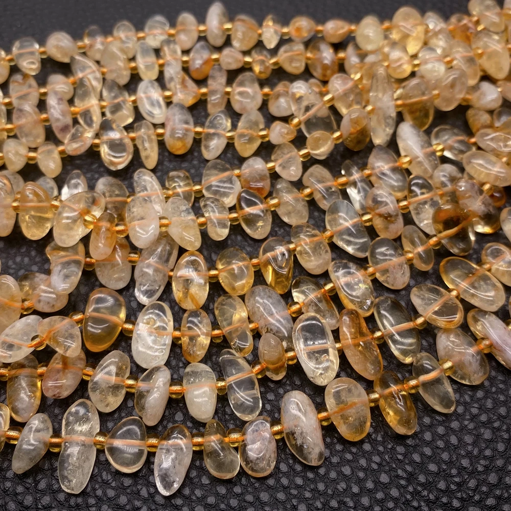 5 Strands Natural Yellow Citrine Freeform Stick Beads Strand 15.5"
5 Strands Natural Yellow Citrine Freeform Stick Beads Strand 15.5"