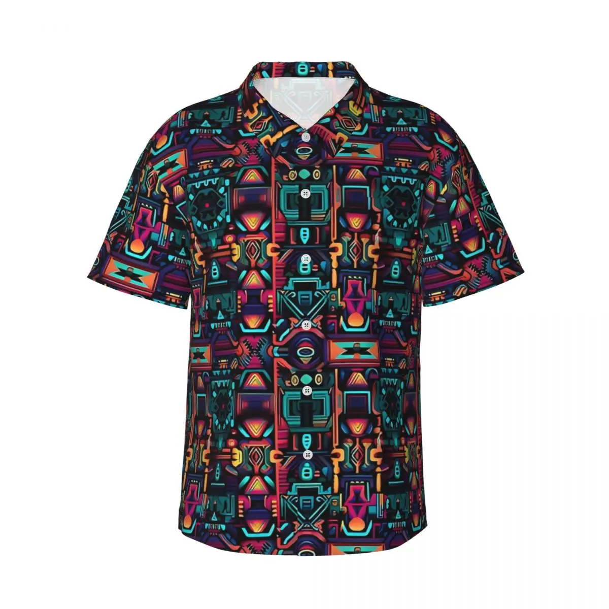 Vintage Aztec Art Pattern Vacation Shirt Summer Casual Shirts Men Cool Blouses Short Sleeve Korean Fashion Printed Tops
Vintage Aztec Art Pattern Vacation Shirt Summer Casual Shirts Men Cool Blouses Short Sleeve Korean Fashion Printed Tops