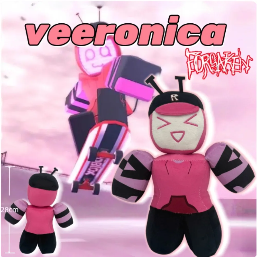 New Game Forsaken Veeronica Wiki Plush Toy Pink Computer Character Anime TV Peluche Doll Soft Stuffed Peripheral Gift Girl Gift
New Game Forsaken Veeronica Wiki Plush Toy Pink Computer Character Anime TV Peluche Doll Soft Stuffed Peripheral Gift Girl Gift