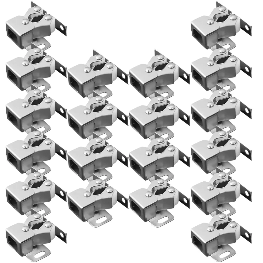 20pcs Bead Lock Cabinet Latches Sturdy Cold Rolled Steel Double Roller Catch Door Hold Open RV Cabinet Closures Corrosion
20pcs Bead Lock Cabinet Latches Sturdy Cold Rolled Steel Double Roller Catch Door Hold Open RV Cabinet Closures Corrosion