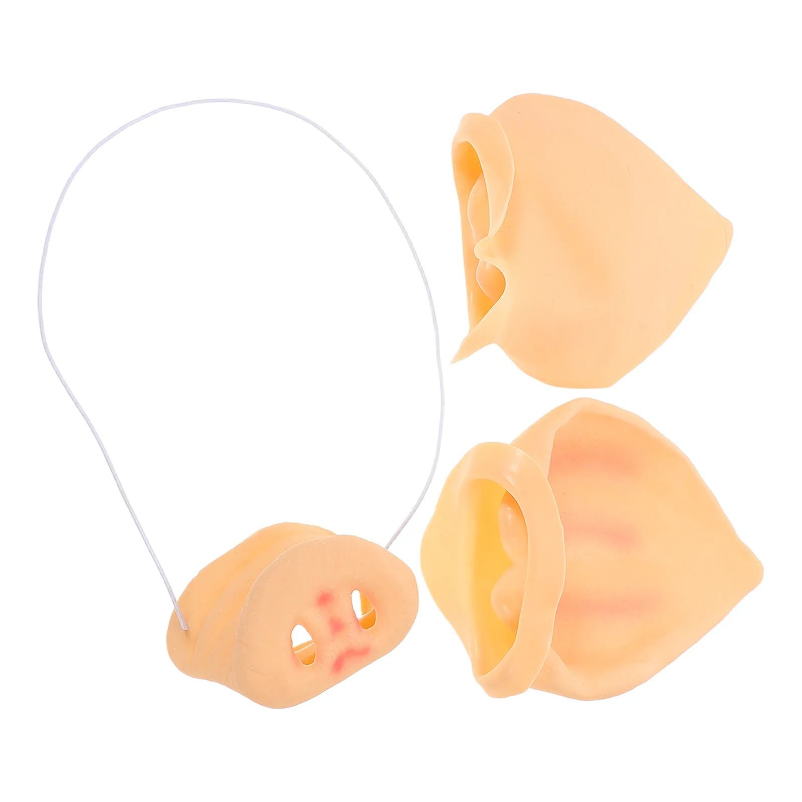 1Set Pig Mask Lifelike Pig Ears and Nose Set Easy Wear Comfortable Fit for Halloween Party Carnival Stage Performance Prop
1Set Pig Mask Lifelike Pig Ears and Nose Set Easy Wear Comfortable Fit for Halloween Party Carnival Stage Performance Prop