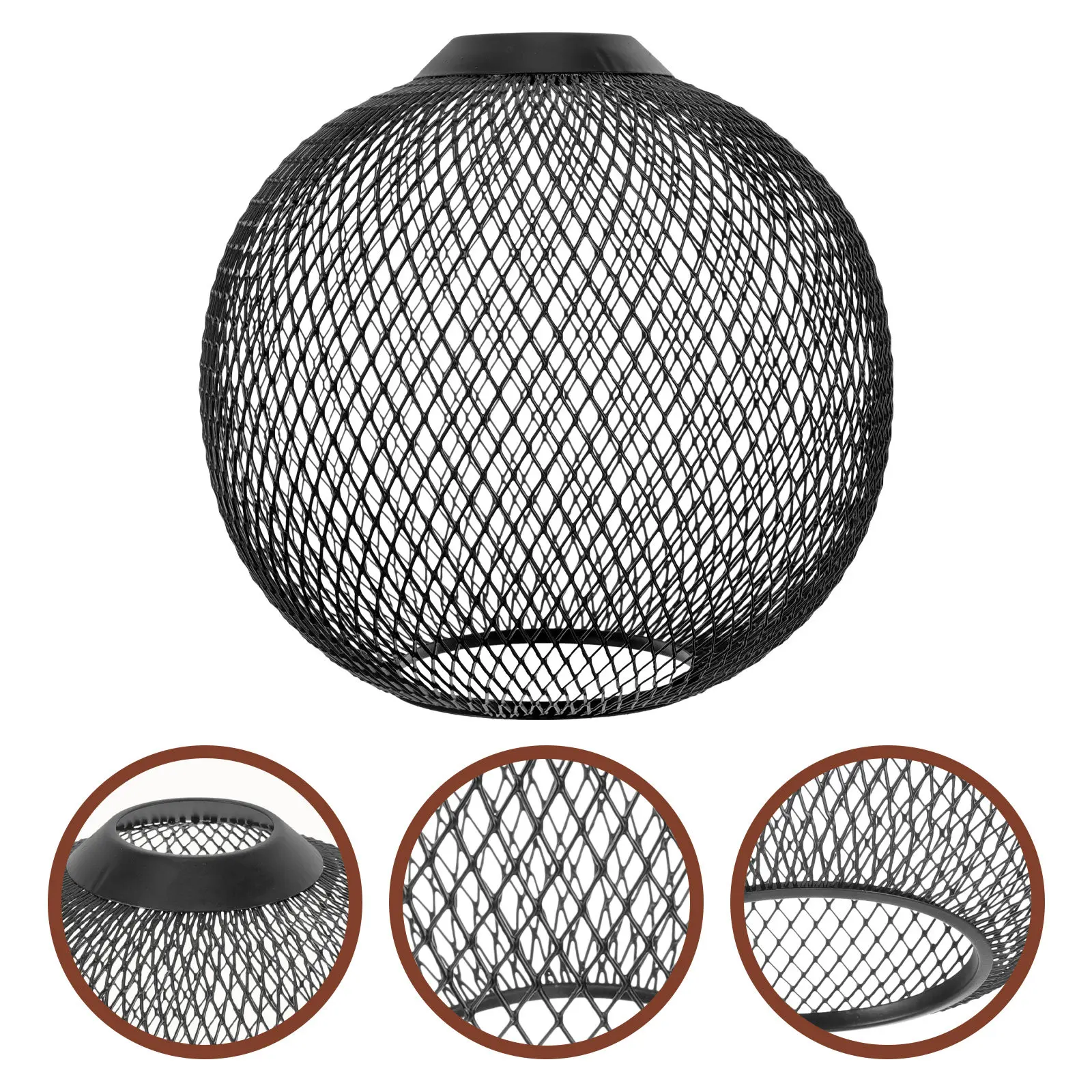 Exquisite Hollow-Out Iron Wire Lamp Shade Globe Shape Metal Light Cover for Pendant Ceiling Lamp Decorative Vintage Mesh
Exquisite Hollow-Out Iron Wire Lamp Shade Globe Shape Metal Light Cover for Pendant Ceiling Lamp Decorative Vintage Mesh