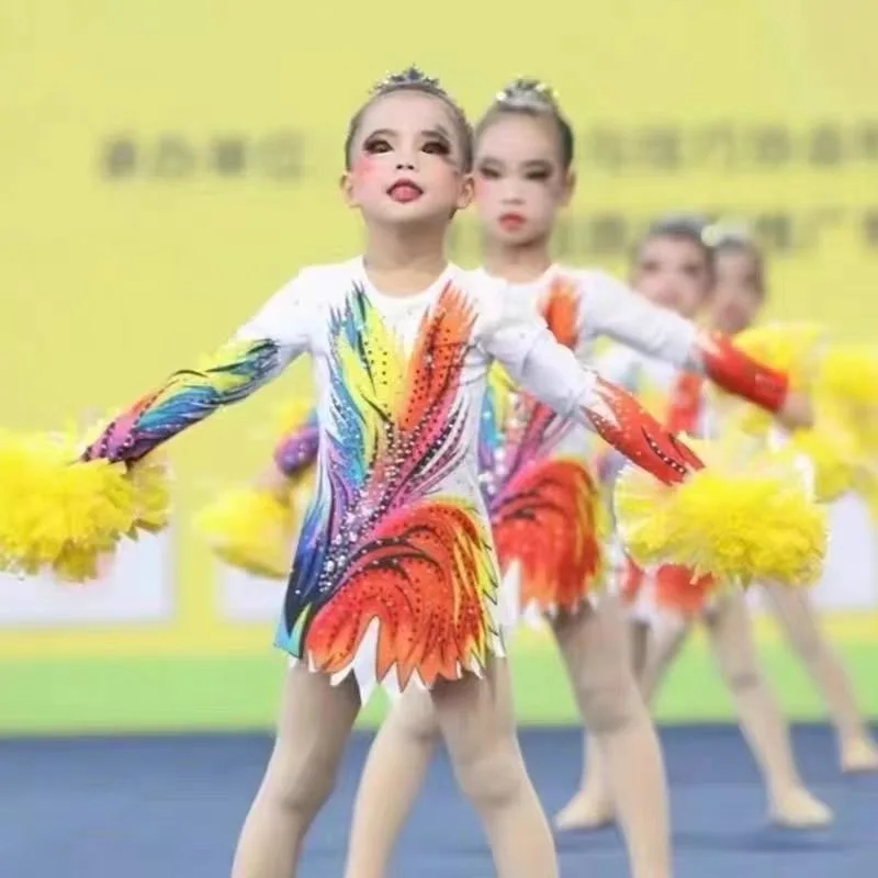 New Children's Clothing Cheerleading Aerobics Performance Clothing Competition Clothing Dance Performance Gymnastics
New Children's Clothing Cheerleading Aerobics Performance Clothing Competition Clothing Dance Performance Gymnastics