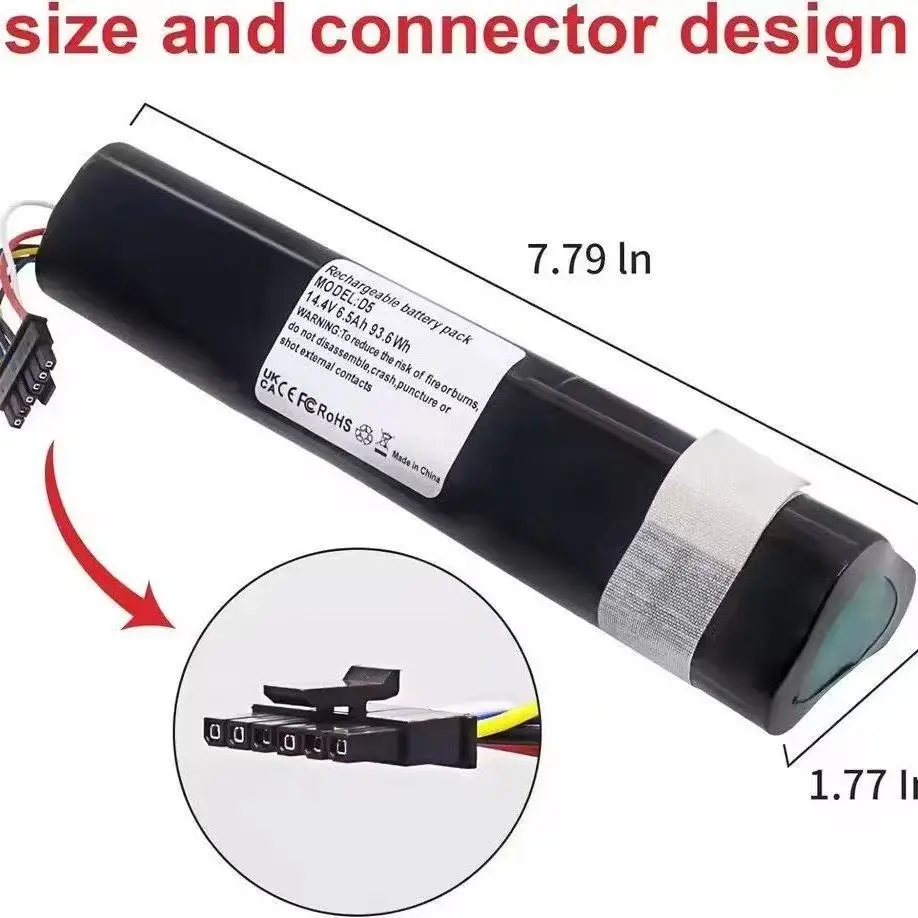 Battery 945-0225, 205-0011 for Neato Botvac Connected, D3, D3+, D4, D5, D5+, D6, D7, D301, D303,D502,D503,D701,D702,D703,D705
Battery 945-0225, 205-0011 for Neato Botvac Connected, D3, D3+, D4, D5, D5+, D6, D7, D301, D303,D502,D503,D701,D702,D703,D705