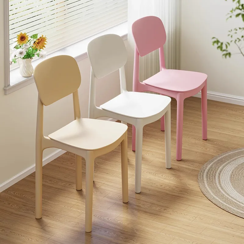 Thickened Plastic Dining Chair Modern Minimalist Backrest Stool for Home Nordic Kitchen Long Seat Comfort Easy Care Chair
Thickened Plastic Dining Chair Modern Minimalist Backrest Stool for Home Nordic Kitchen Long Seat Comfort Easy Care Chair