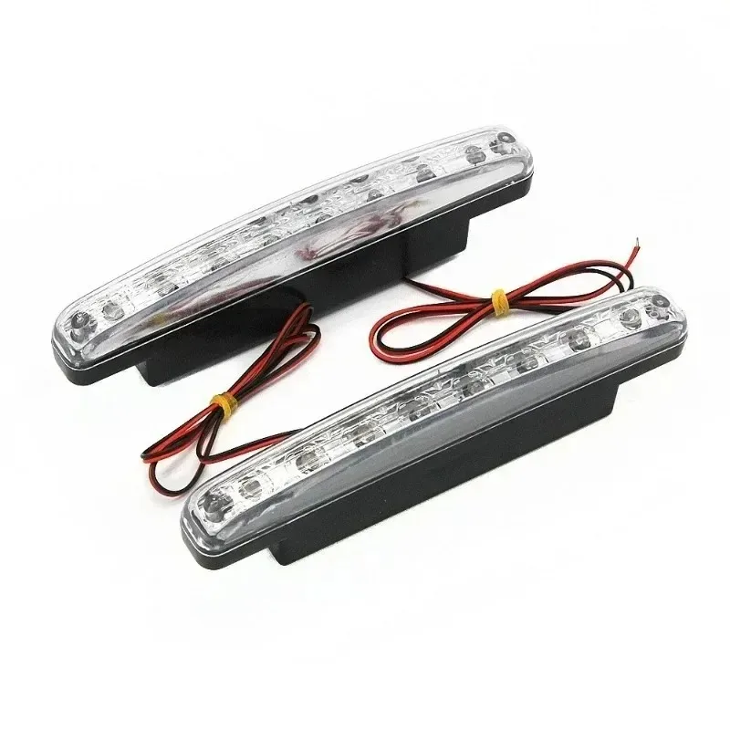 2/4PCS Universal DC 12V 24V DRL E4 8 LEDs Car Styling Car Daytime Running Lights Car daytime LED light
2/4PCS Universal DC 12V 24V DRL E4 8 LEDs Car Styling Car Daytime Running Lights Car daytime LED light