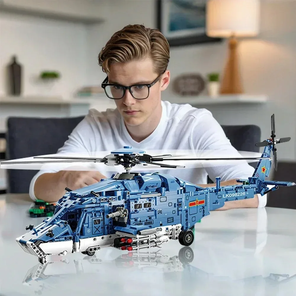 Building Blocks Attack Helicopter Set Army Plane Military Fighter Kit Assembly Bricks Toy for Holiday Gifts Educational gift
Building Blocks Attack Helicopter Set Army Plane Military Fighter Kit Assembly Bricks Toy for Holiday Gifts Educational gift