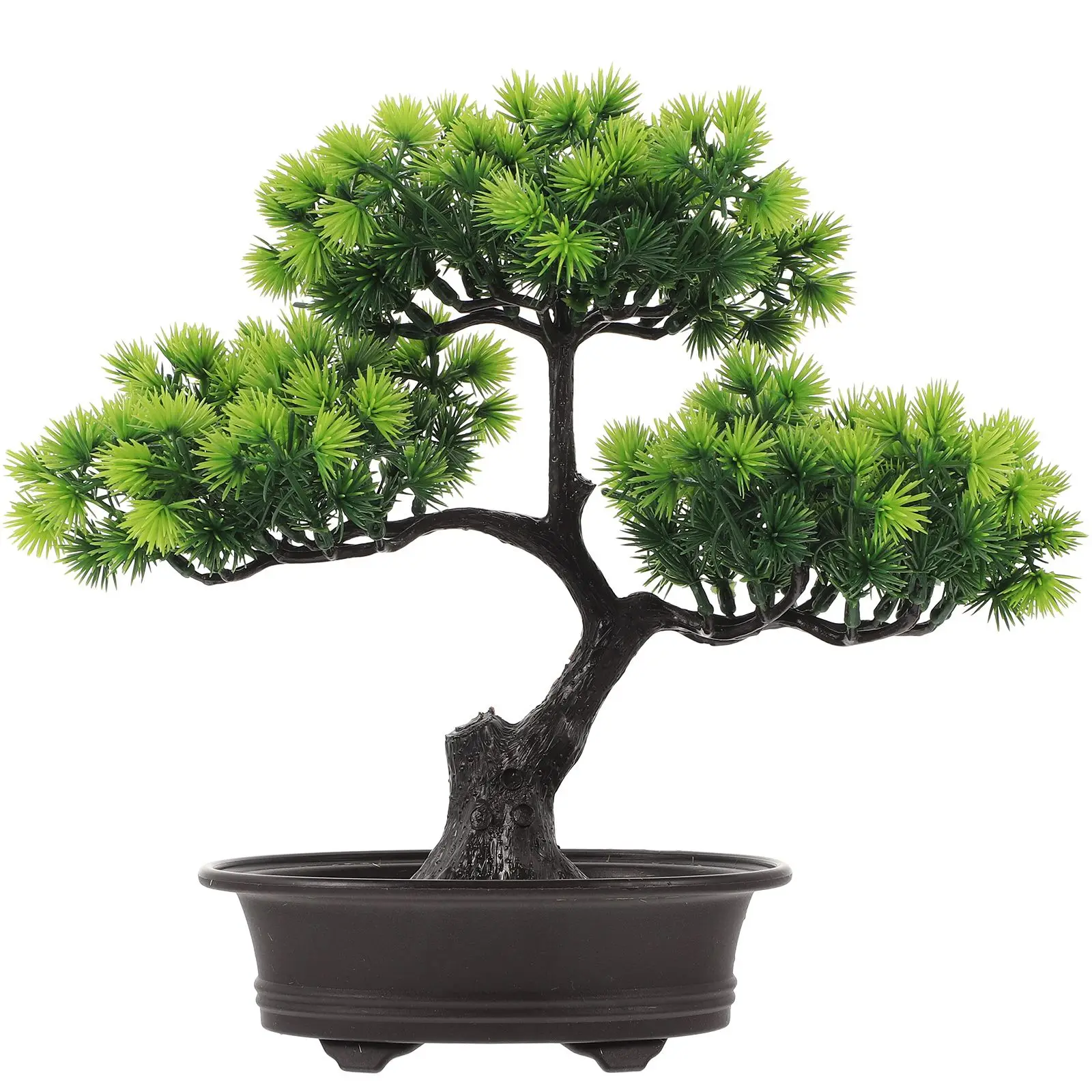 Simulated Potted Plant Artificial Bonsai Home Office Decoration Realistic Fake Pine Guest Tree Green Indoor Ornaments Wealth
Simulated Potted Plant Artificial Bonsai Home Office Decoration Realistic Fake Pine Guest Tree Green Indoor Ornaments Wealth
