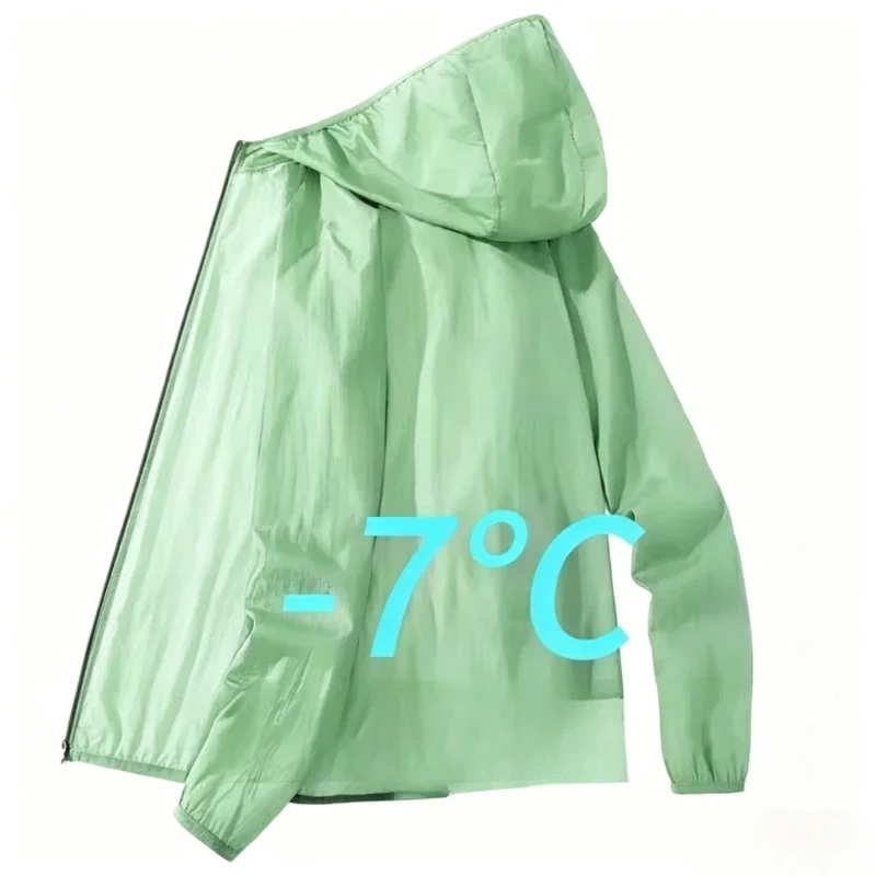 Outdoor Men's Thin Sun Protection Jacket Zipper Hooded Loose Casual Outerwear Summer UV-proof Breathable Quick Dry Cycling Coats
Outdoor Men's Thin Sun Protection Jacket Zipper Hooded Loose Casual Outerwear Summer UV-proof Breathable Quick Dry Cycling Coats
