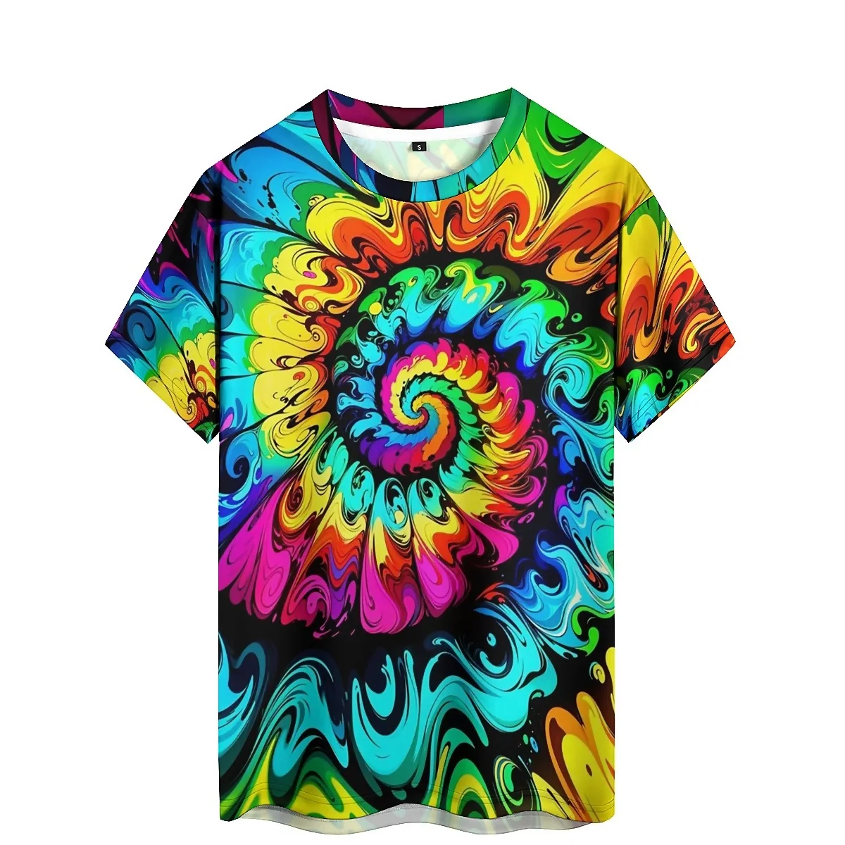 Men's Geometric Abstract 3D Printed Short-Sleeve T-Shirt - Printed Shirt, High-Quality Printing
Men's Geometric Abstract 3D Printed Short-Sleeve T-Shirt - Printed Shirt, High-Quality Printing