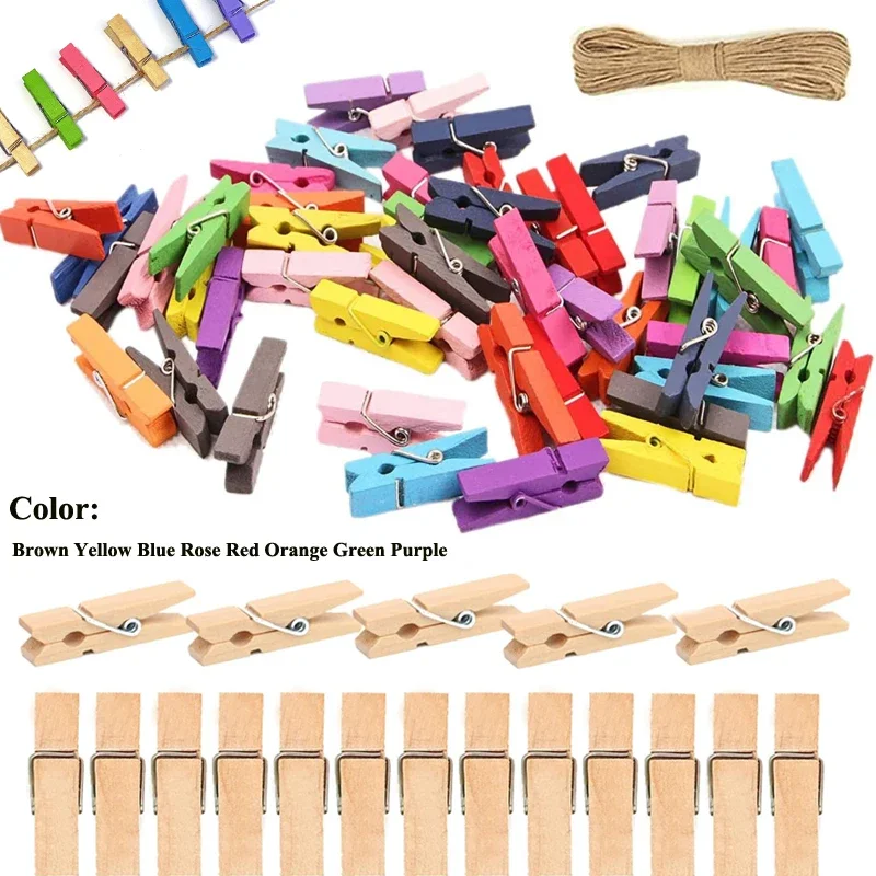 50/100 pcs Mini 25mm Natural Wooden Clips Photo Clips Clothespin DIY Wedding Party Wooden Clip Clips Pegs Dropshipping Pegs Cama
50/100 pcs Mini 25mm Natural Wooden Clips Photo Clips Clothespin DIY Wedding Party Wooden Clip Clips Pegs Dropshipping Pegs Cama