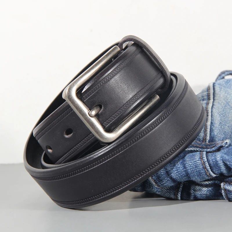 Genuine High Quality Leather Belt Men Luxury Vintage Aged Alloy Pin Buckle Design Belts Brand Strap for Jeans Designer Strap
Genuine High Quality Leather Belt Men Luxury Vintage Aged Alloy Pin Buckle Design Belts Brand Strap for Jeans Designer Strap