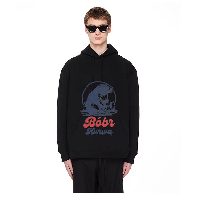 Funny Beaver Sweater Men's Cotton Sweater Bobr Kurwa Oversized American Casual Fashion Pullover Women's Hoody Free Shipping
Funny Beaver Sweater Men's Cotton Sweater Bobr Kurwa Oversized American Casual Fashion Pullover Women's Hoody Free Shipping