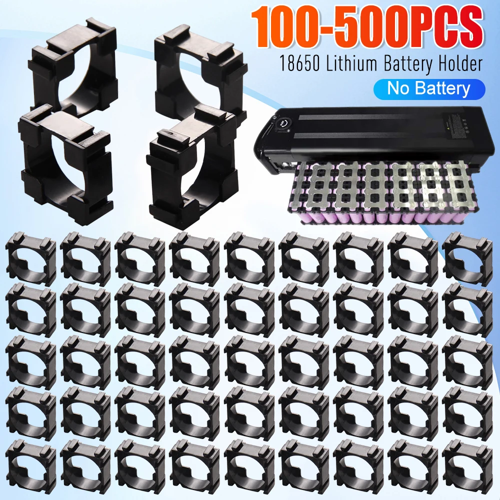 100-500PCS 18650 Battery Holder Bracket Cylindrical Battery 18650 Li-ion Cell Holder Safety Anti Vibration Plastic Case Box
100-500PCS 18650 Battery Holder Bracket Cylindrical Battery 18650 Li-ion Cell Holder Safety Anti Vibration Plastic Case Box
