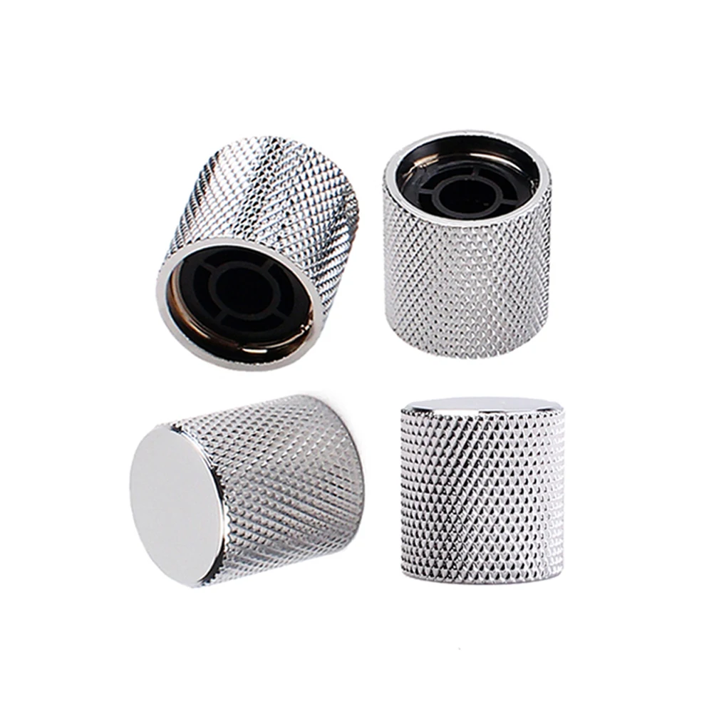 4 pcs Guitar Knobs Cap Volume Tone Plated Electric Bass Volume Tone Control Knobs Cap Parts Durable Metal Replacement
4 pcs Guitar Knobs Cap Volume Tone Plated Electric Bass Volume Tone Control Knobs Cap Parts Durable Metal Replacement