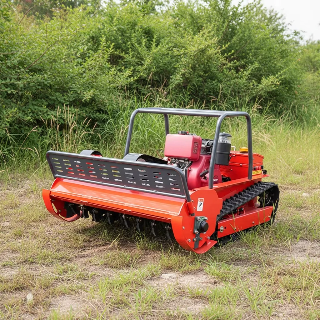 Big Power Engine Robot Grass Cutter, Cutting Width 80cm, 100cm, 120cm, Remote Control Lawn Mower, Flail Mower
Big Power Engine Robot Grass Cutter, Cutting Width 80cm, 100cm, 120cm, Remote Control Lawn Mower, Flail Mower