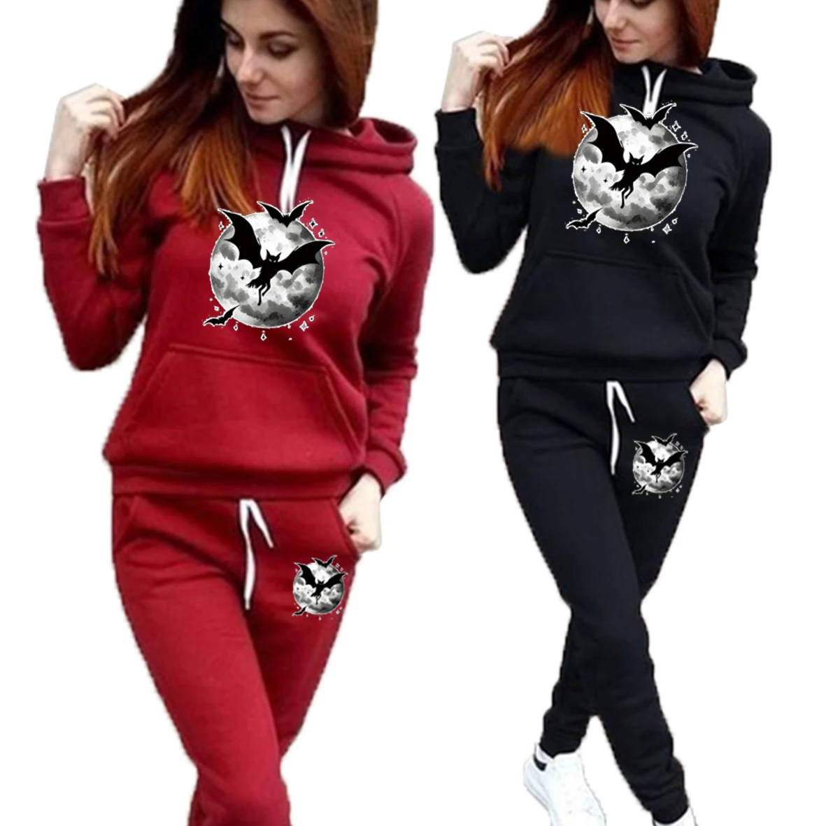 Harajuku Casual Women's Sportswear Sportswear Jogging Suit Women's Hooded Sportswear Suit Set Clothing
Harajuku Casual Women's Sportswear Sportswear Jogging Suit Women's Hooded Sportswear Suit Set Clothing