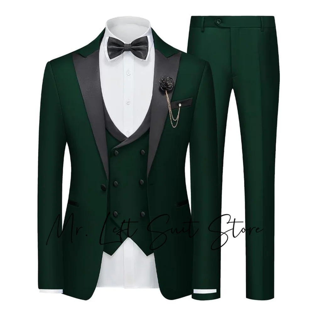 Men's 3 Piece Suit One Button Slim Fit Formal Wedding Prom Tuxedo Suits Party Dinner Blazer Vest Pants
Men's 3 Piece Suit One Button Slim Fit Formal Wedding Prom Tuxedo Suits Party Dinner Blazer Vest Pants