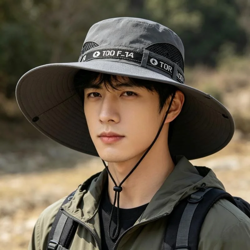 Foldable Outdoor Fishing Hat Men's Sunshade Cap Traveling Camping Beach Picnic Adjustable Peak Hat Lightweight Breathable
Foldable Outdoor Fishing Hat Men's Sunshade Cap Traveling Camping Beach Picnic Adjustable Peak Hat Lightweight Breathable