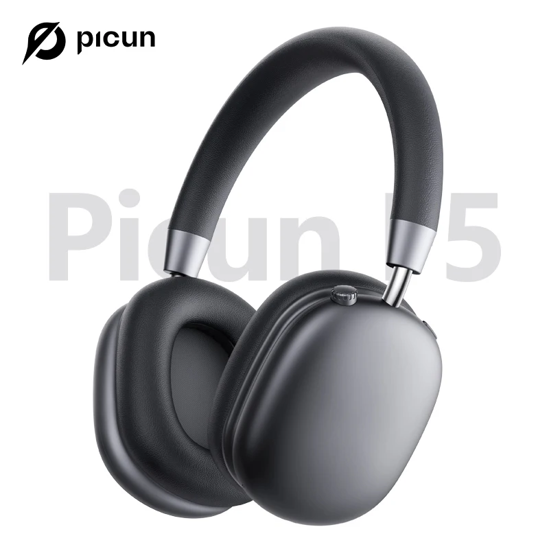 Picun F5 ANC Wireless Bluetooth 5.3 Headphones Hi-Res Audio Over Ear Headset 25dB Adaptive Noise Cancellation Earphones 50H
Picun F5 ANC Wireless Bluetooth 5.3 Headphones Hi-Res Audio Over Ear Headset 25dB Adaptive Noise Cancellation Earphones 50H