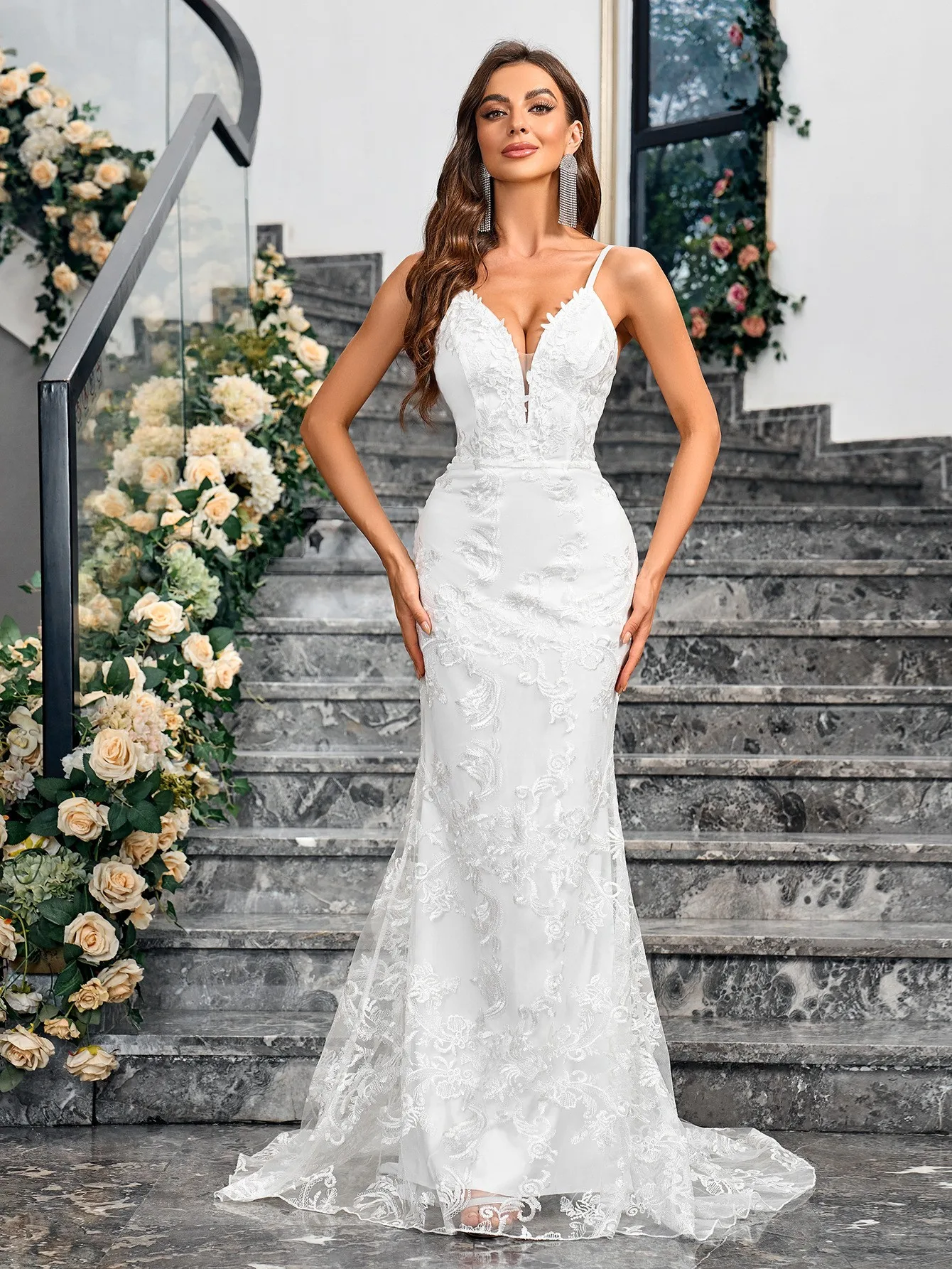 Autumn Women's Clothing Deep V Neck Sleeveless Luxury Party Evening Prom Dress For Polyester Maxi Formal Gown
Autumn Women's Clothing Deep V Neck Sleeveless Luxury Party Evening Prom Dress For Polyester Maxi Formal Gown