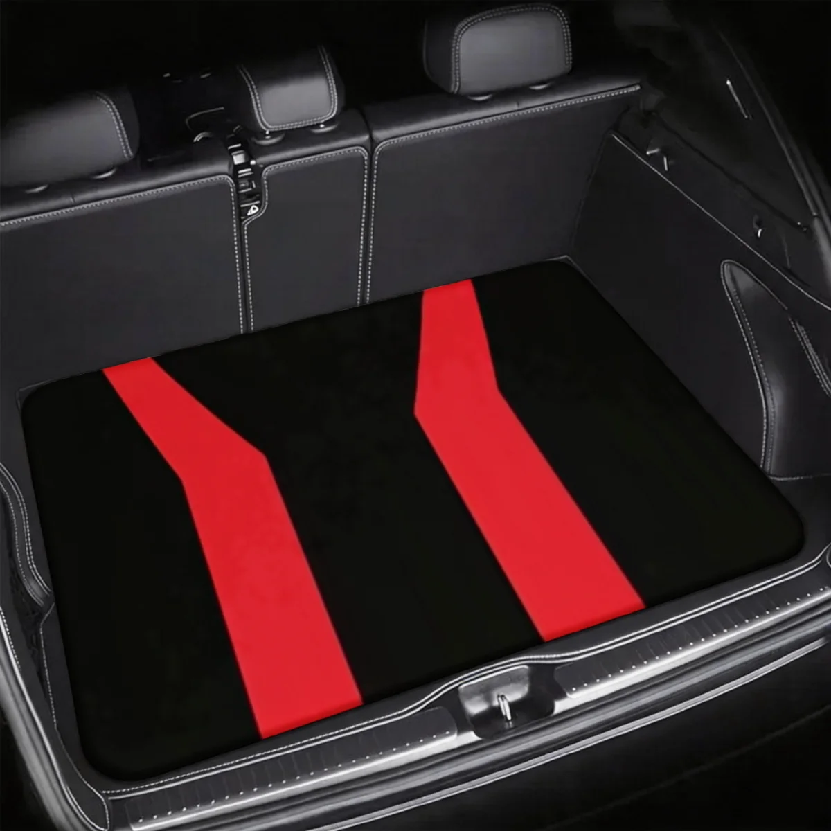Red Double Vertical Stripe Sports Style Car Trunk Mat Waterproof Anti-dirty Cargo Boot Liner For Sedan SUV Auto Rear Storage Pad
Red Double Vertical Stripe Sports Style Car Trunk Mat Waterproof Anti-dirty Cargo Boot Liner For Sedan SUV Auto Rear Storage Pad