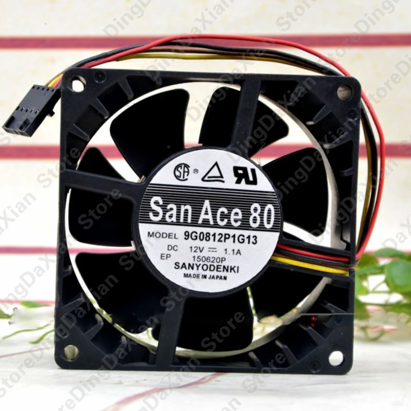 X Для SANYO 9G0812P1G13 | 12В 1.10А | 8 см | 4-проводной промышленный вентилятор охлаждения 1 шт.
X Для SANYO 9G0812P1G13 | 12В 1.10А | 8 см | 4-проводной промышленный вентилятор охлаждения 1 шт.