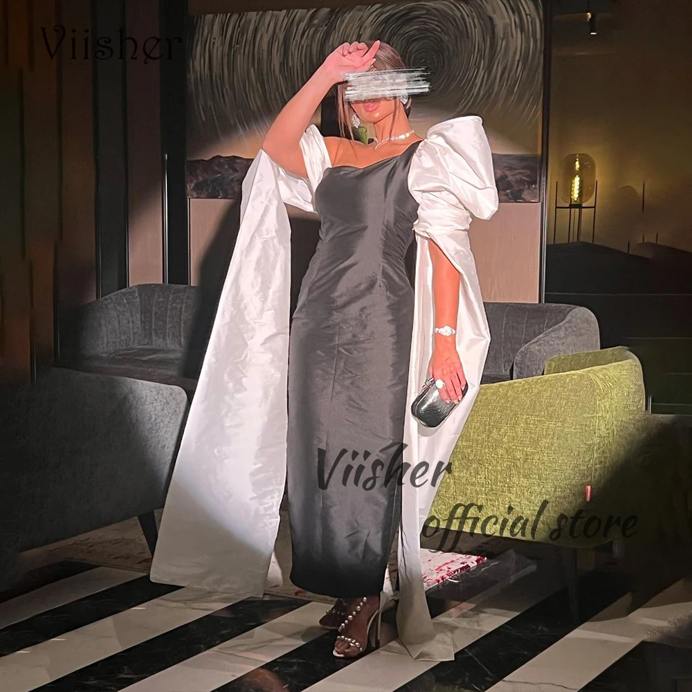 Black White Satin Mermaid Evening Dresses Off Shoulder Strapless Arabic Dubai Formal Prom Dress Floor Length Occasion Party Gown
Black White Satin Mermaid Evening Dresses Off Shoulder Strapless Arabic Dubai Formal Prom Dress Floor Length Occasion Party Gown