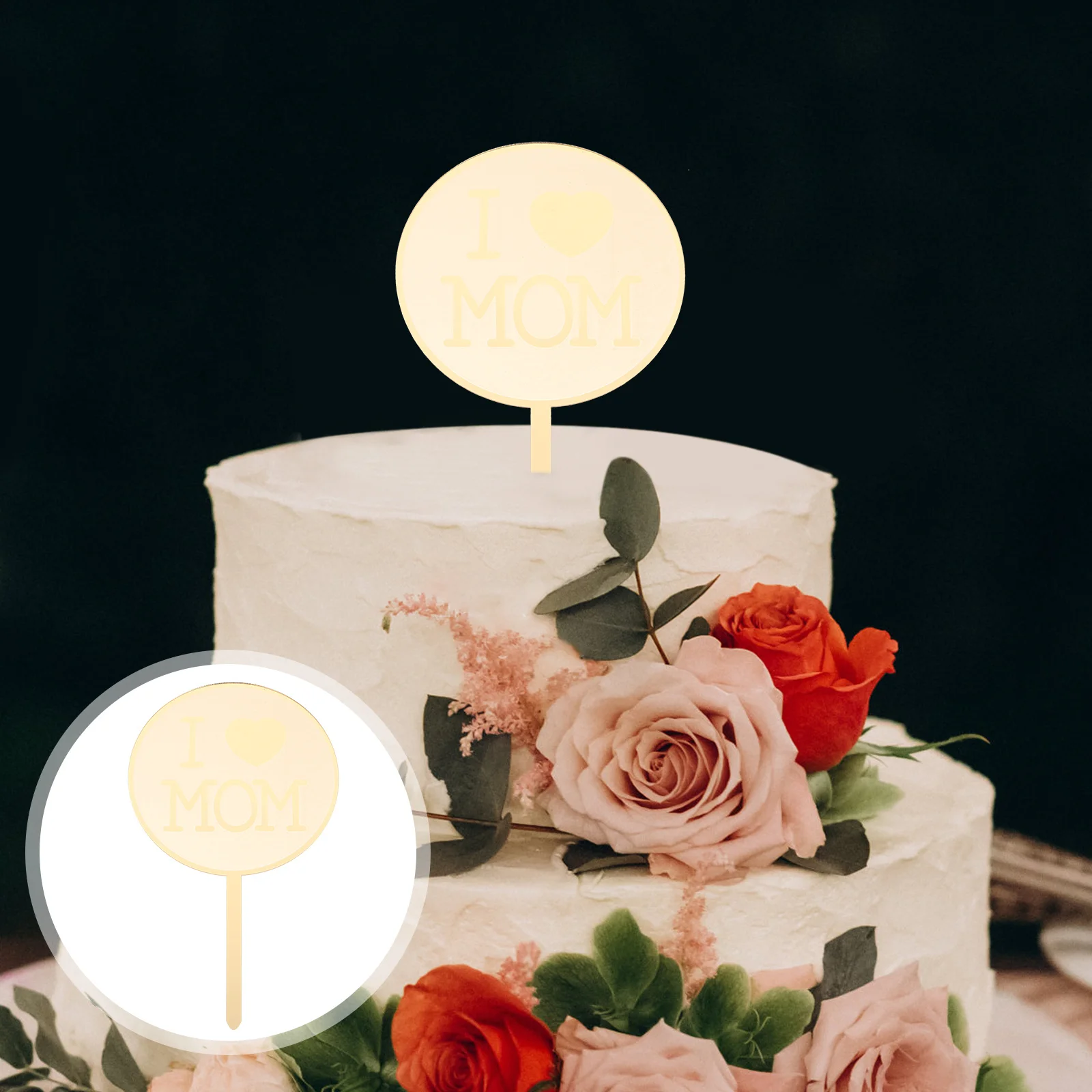 4Pcs Acrylic Cake Picks Mom Cake Decoration Mother's Day Cupcake Topper Birthday Party Dessert Decor Cute Photo Props
4Pcs Acrylic Cake Picks Mom Cake Decoration Mother's Day Cupcake Topper Birthday Party Dessert Decor Cute Photo Props