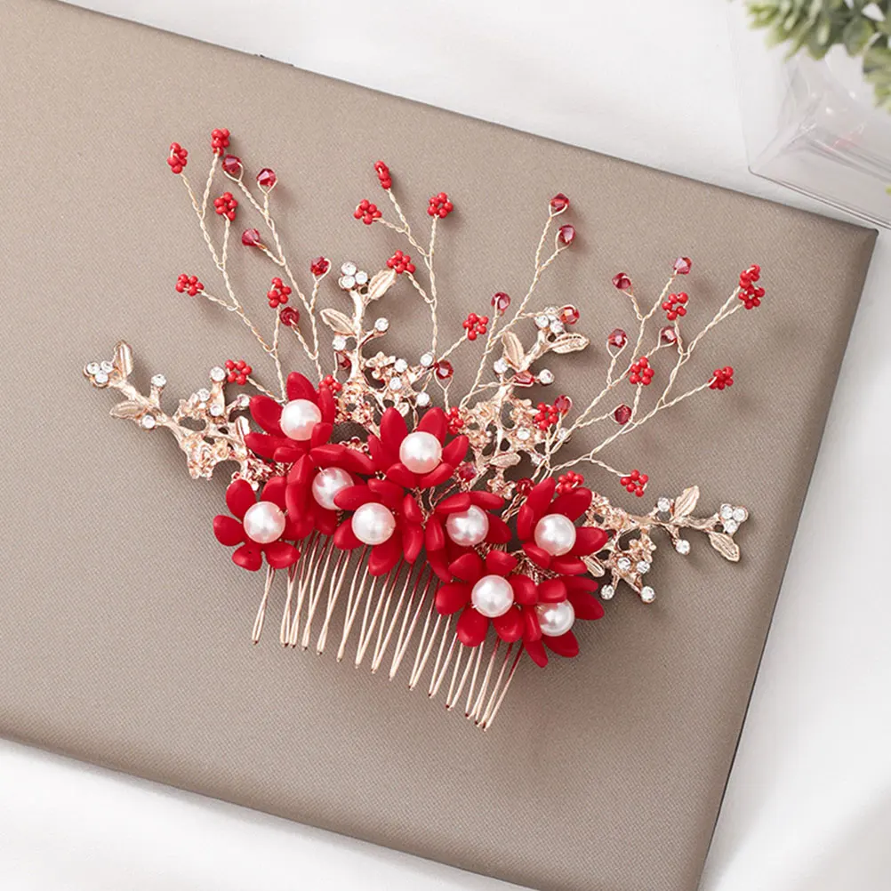 Elegant Bride Headdress Hair Accessories Women Pearl Haircomb H made Bridal Headwear Hairstyle Decor Prom Party
Elegant Bride Headdress Hair Accessories Women Pearl Haircomb H made Bridal Headwear Hairstyle Decor Prom Party