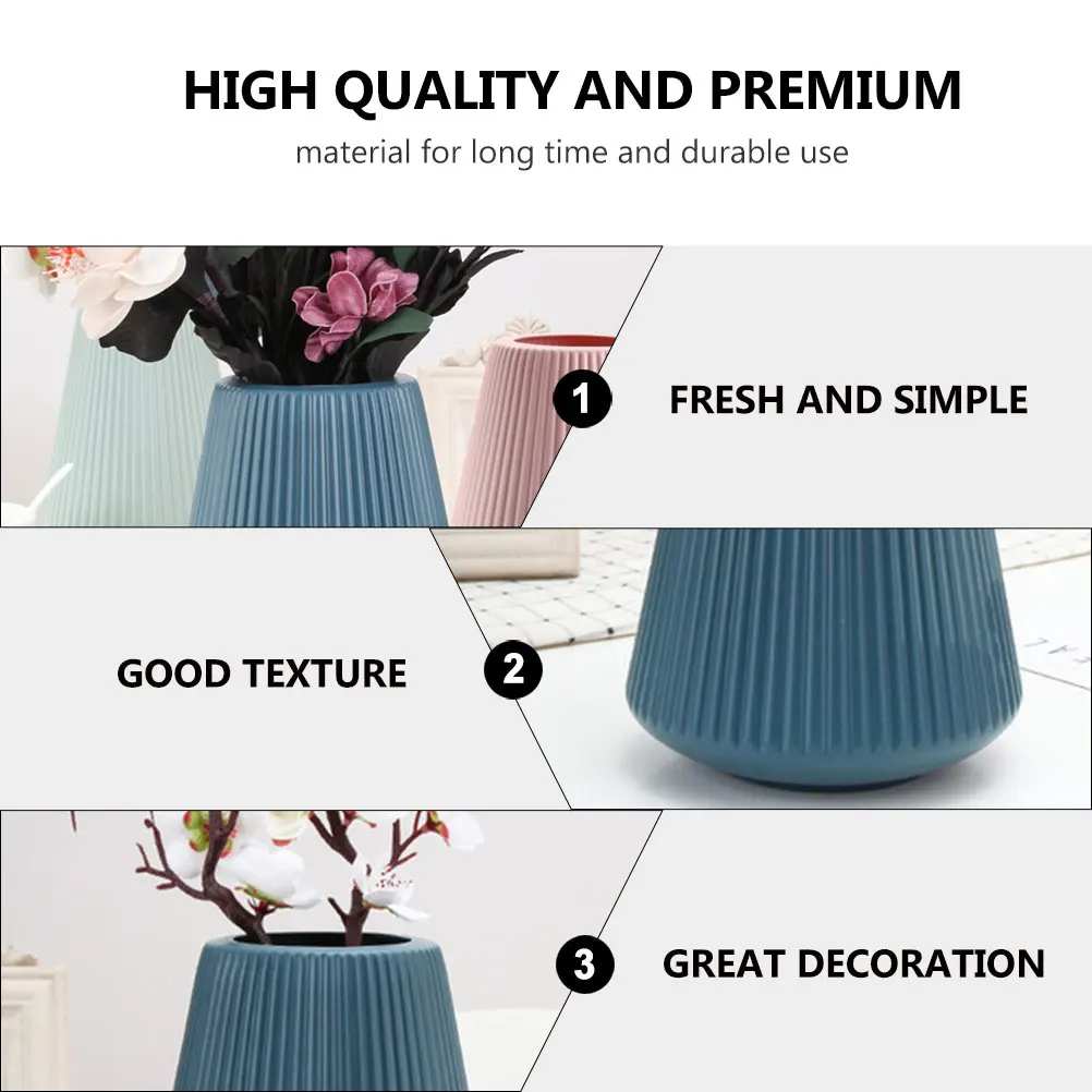 Nordic Style Vase Creative Flower Container Simple Design Good Texture Home Office Balcony Decorations Floral Containers Desktop
Nordic Style Vase Creative Flower Container Simple Design Good Texture Home Office Balcony Decorations Floral Containers Desktop
