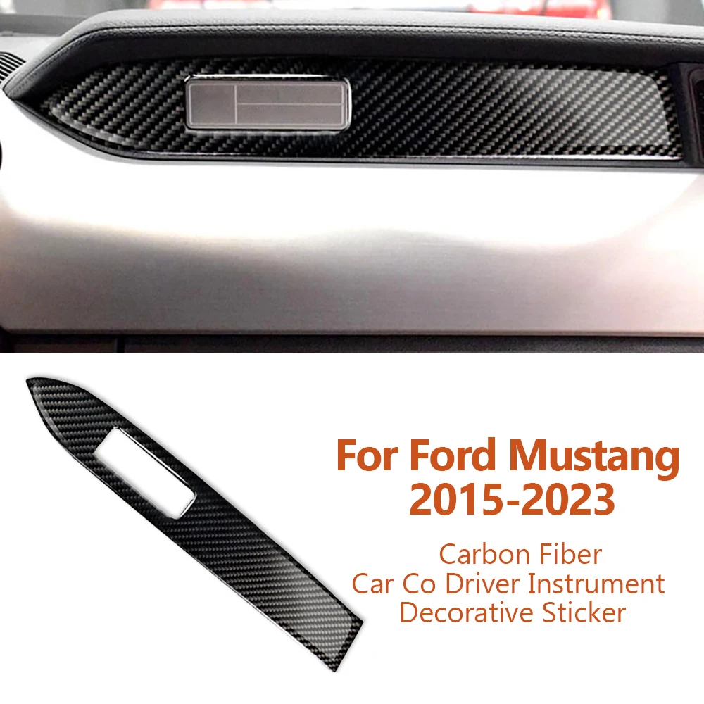 For Ford Mustang 2015-2023 Car-Styling Carbon Fiber Car Co Driver Instrument Decorative Stickers Auto Interior Modify Accesorios
For Ford Mustang 2015-2023 Car-Styling Carbon Fiber Car Co Driver Instrument Decorative Stickers Auto Interior Modify Accesorios
