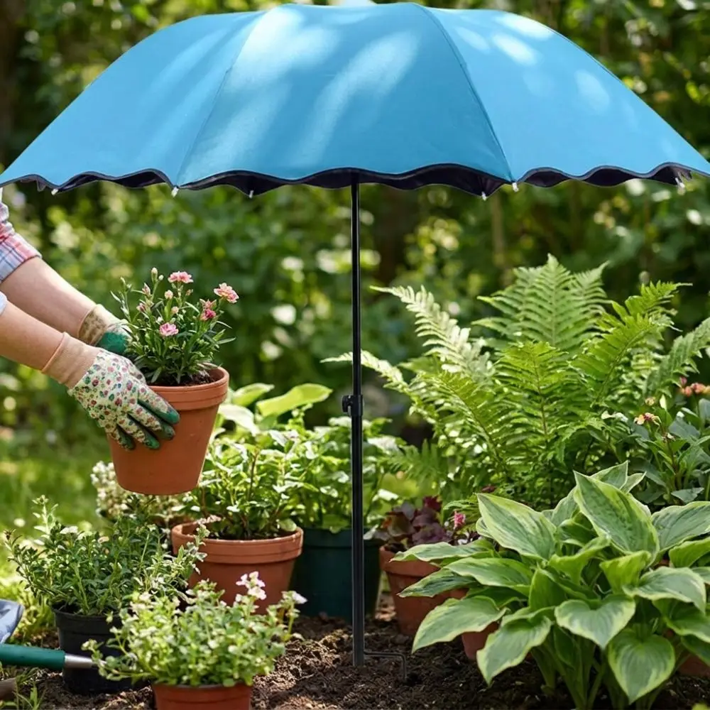 95cm Large Plant Shade Umbrella Weatherproof Cloth Metal Stake Garden Sun Shade UV Protection Sun Protection Fishing Umbrella
95cm Large Plant Shade Umbrella Weatherproof Cloth Metal Stake Garden Sun Shade UV Protection Sun Protection Fishing Umbrella