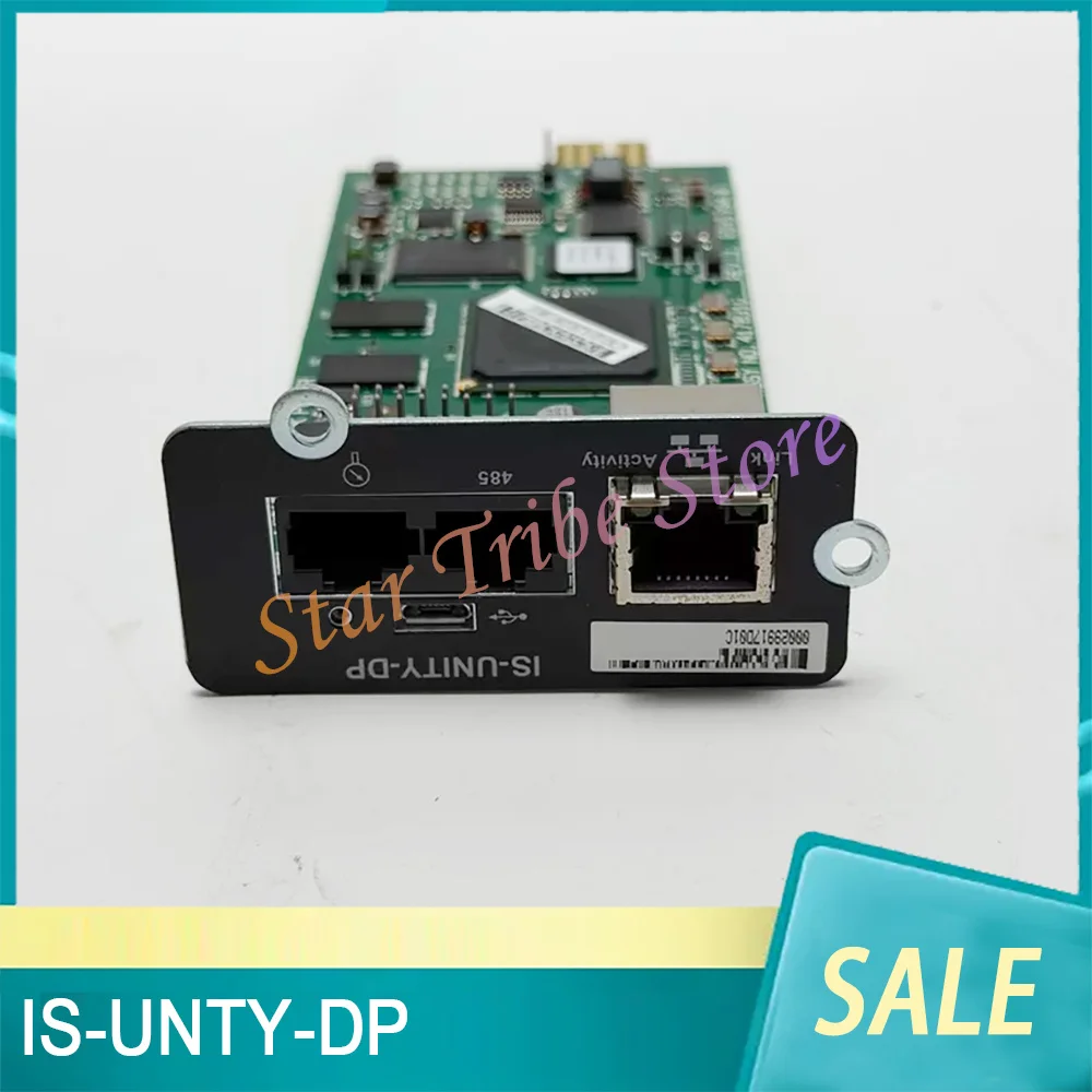 UPS Power Supply IS-UNTY-DP Monitoring Card Network Card
UPS Power Supply IS-UNTY-DP Monitoring Card Network Card