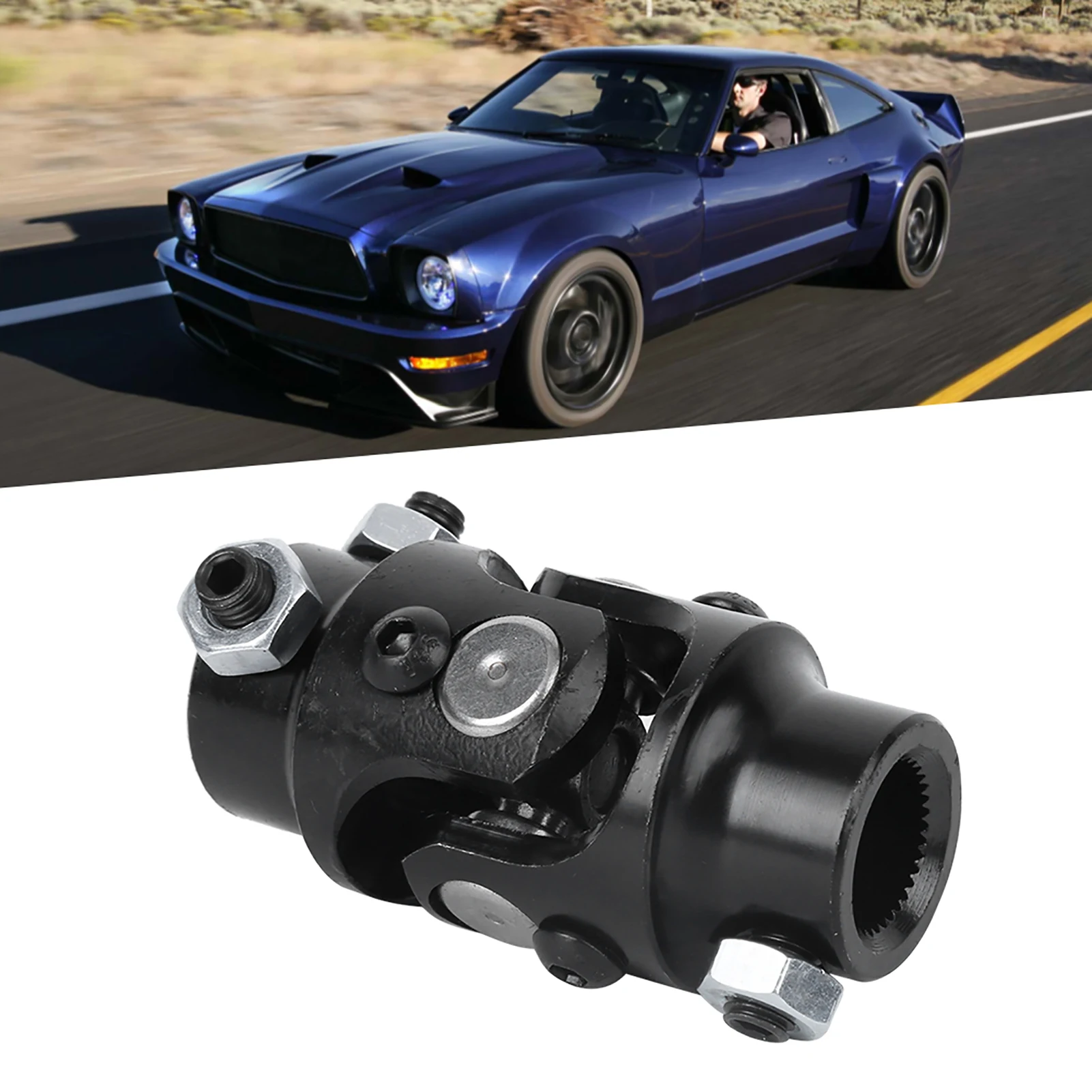 Car Steering Shaft U Joint 3/4-36 Spline X 3/4in DD For Grinding Machines Levelers For Mustang II Street Rod Steering Rack
Car Steering Shaft U Joint 3/4-36 Spline X 3/4in DD For Grinding Machines Levelers For Mustang II Street Rod Steering Rack