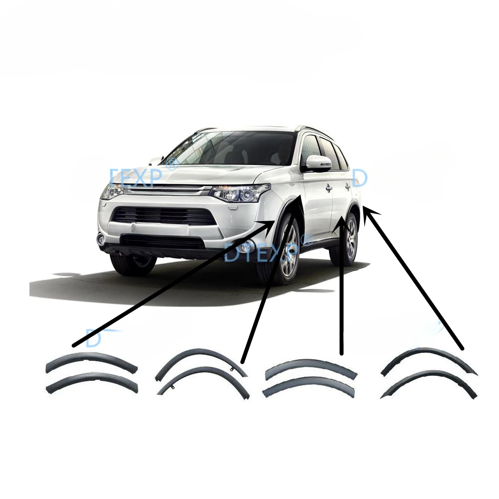 8 Pieces Bumper Eyebrow for Outlander Front Wheel Apron Rear Wheel Eyebrow for Airtrek Rear Bumper Eyebrown 2014-2019
8 Pieces Bumper Eyebrow for Outlander Front Wheel Apron Rear Wheel Eyebrow for Airtrek Rear Bumper Eyebrown 2014-2019