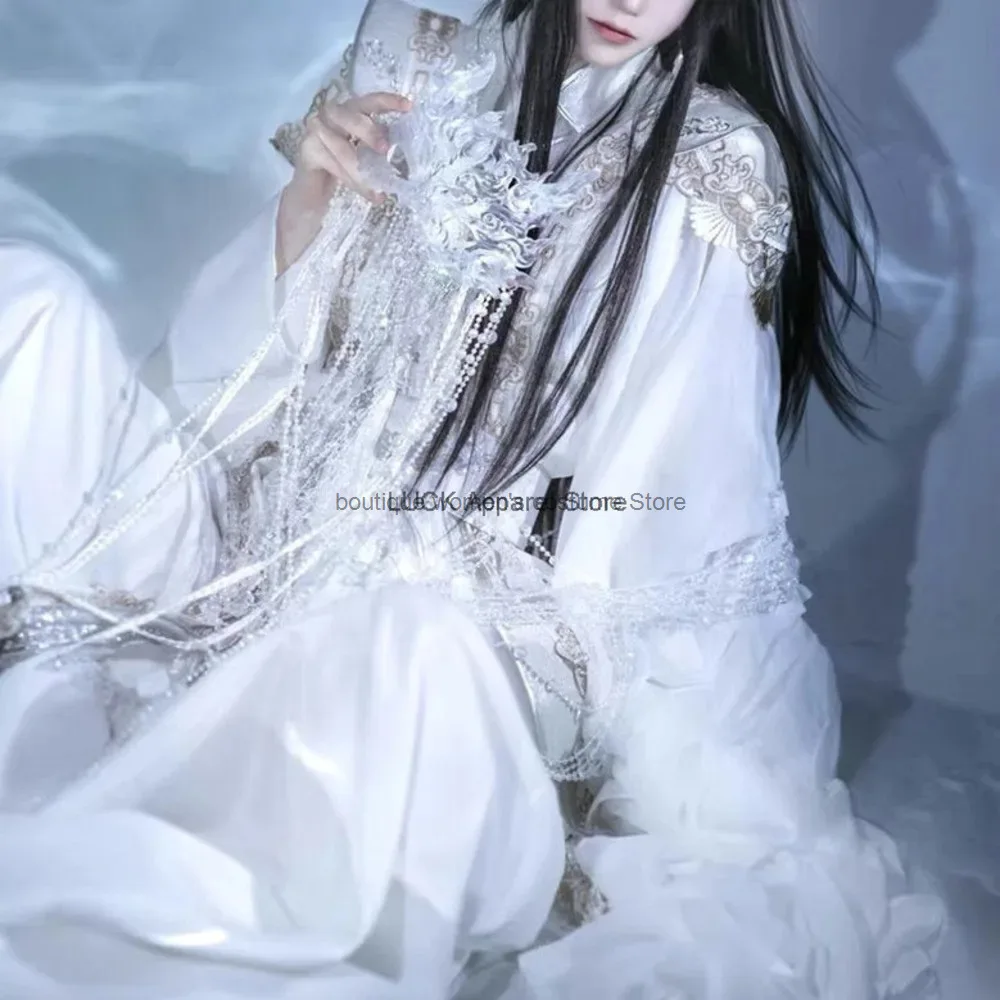 Cos Yue Zhuo The Same Style Shan Bu Rang Chen Chu Wanning Cosplay Shen Lanzhou Ancient Style Clothing Chu Wanning Costume
Cos Yue Zhuo The Same Style Shan Bu Rang Chen Chu Wanning Cosplay Shen Lanzhou Ancient Style Clothing Chu Wanning Costume