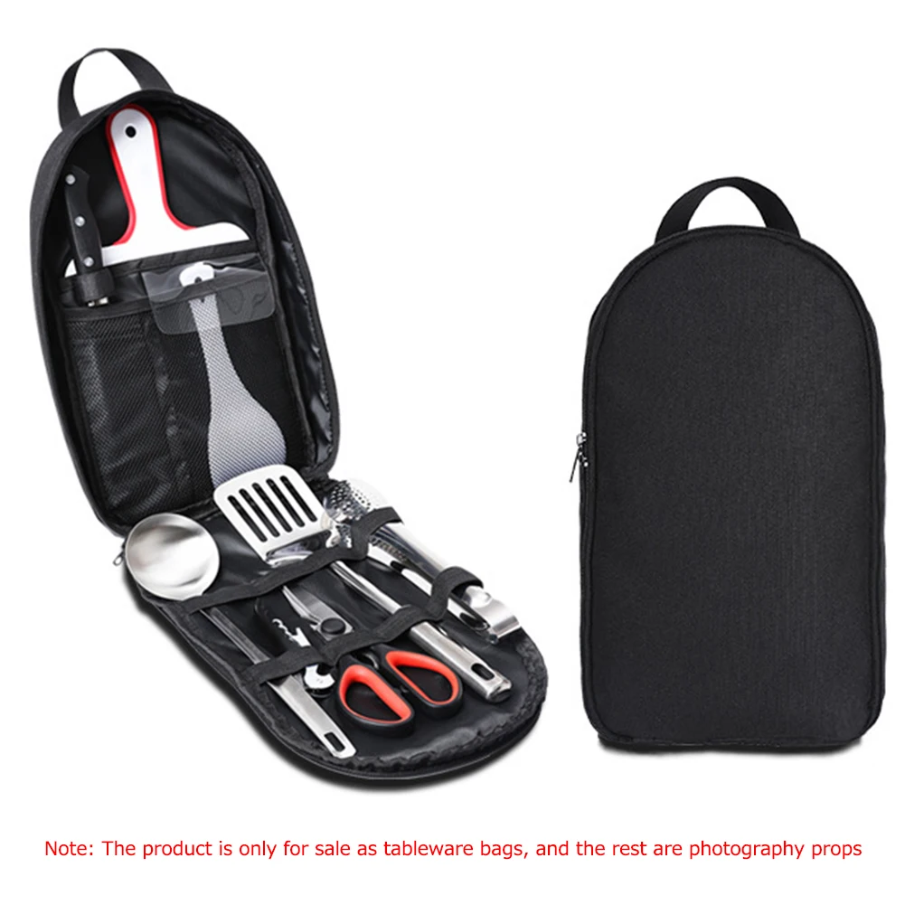 Large Capacity Picnic BBQ Tableware Pouch Oxford Cloth Cooking Utensil Organizer Outdoor Camping Cookware Storage Bag
Large Capacity Picnic BBQ Tableware Pouch Oxford Cloth Cooking Utensil Organizer Outdoor Camping Cookware Storage Bag