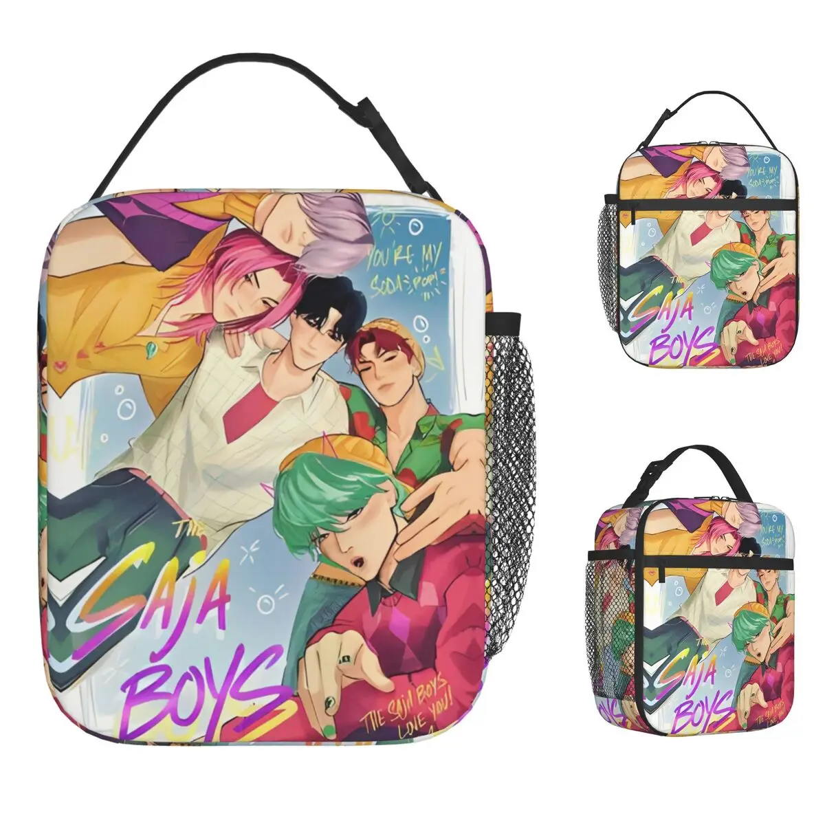 Saja Boys Kpop Demon Hunter Lunch Bag Portable Zipper Lunch Box Women Designer Cooler Bag Fashion Oxford Thermal Tote Handbags
Saja Boys Kpop Demon Hunter Lunch Bag Portable Zipper Lunch Box Women Designer Cooler Bag Fashion Oxford Thermal Tote Handbags