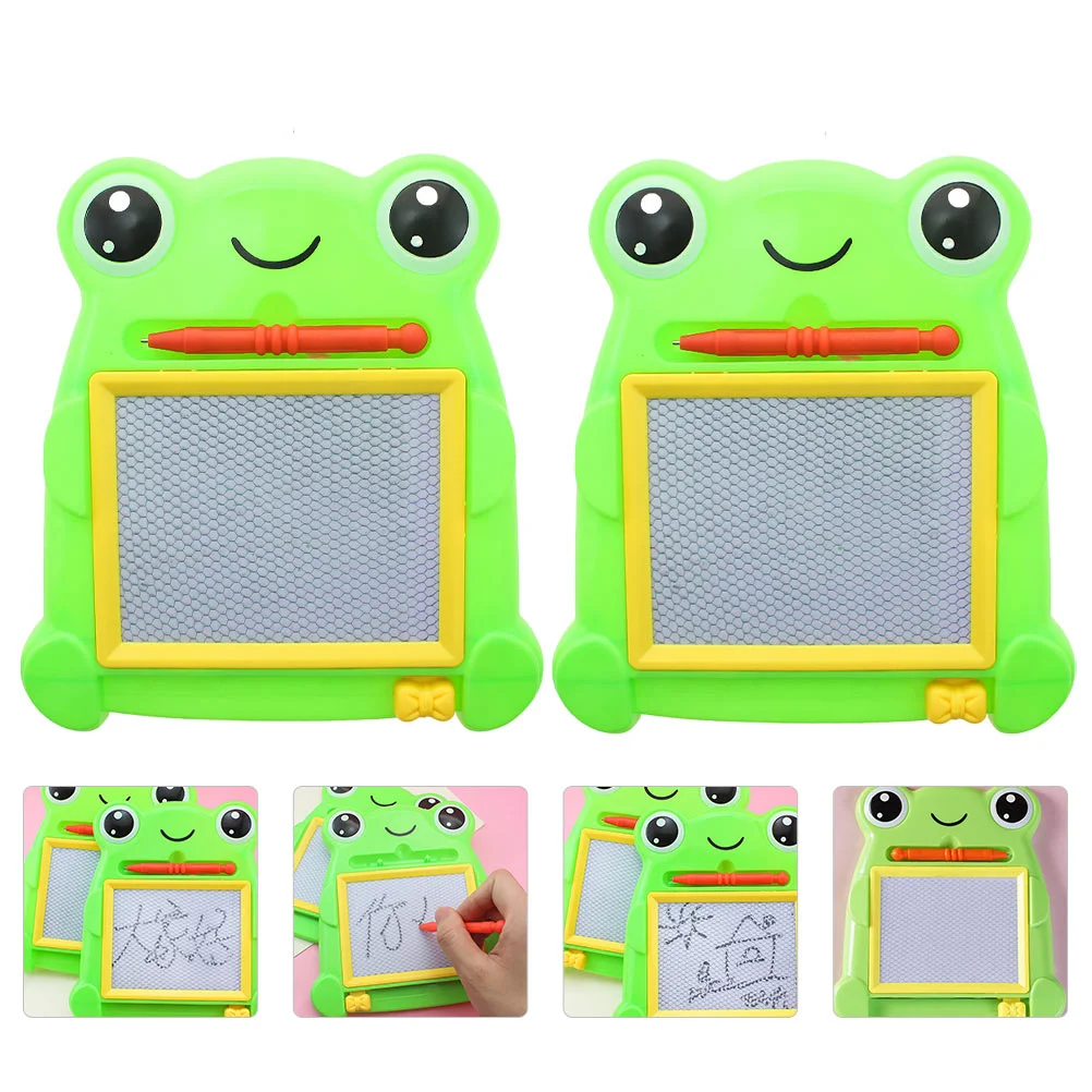 2 Pcs Frog WordPad Kids Drawing Graffiti Board Writing Cartoon Painting Liquid Crystal Toy Children Plastic Early Education
2 Pcs Frog WordPad Kids Drawing Graffiti Board Writing Cartoon Painting Liquid Crystal Toy Children Plastic Early Education